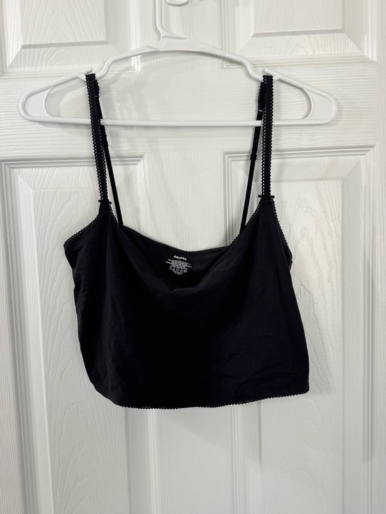 SKIMS Tops - SKIMS Fits Everybody Cropped Cami Onyx Black Size Large NWT